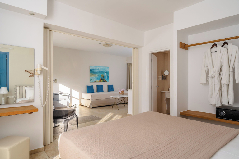 Bedroom 3, Mitos Suites, South Aegean