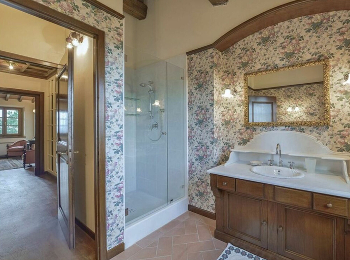 Bathroom 3, Villa Miniato Comfortable Holiday Residence, Pisa