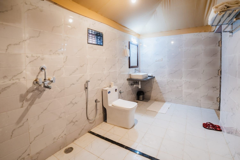 Bathroom 4, Sonal Desert Camp Jaisalmer, Jaisalmer