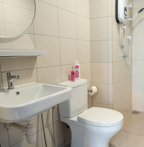 Bathroom, Gaia Residences, Gombak
