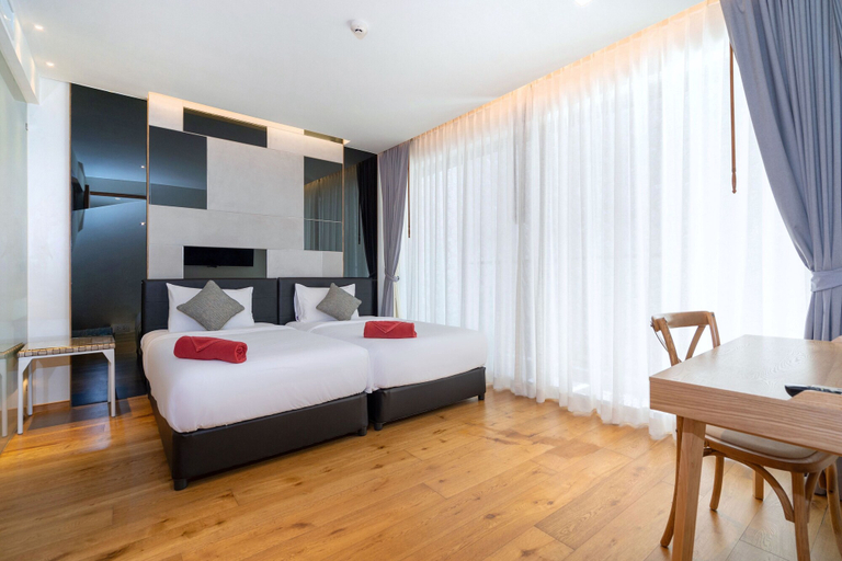 Bedroom 3, SeaView 3BR Duplex BluePoint 88 Patong, Pulau Phuket