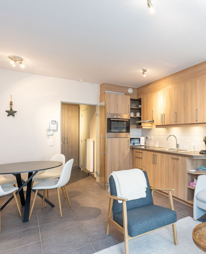 Private kitchen 3, Family Holiday Home, Westende, West-Vlaanderen