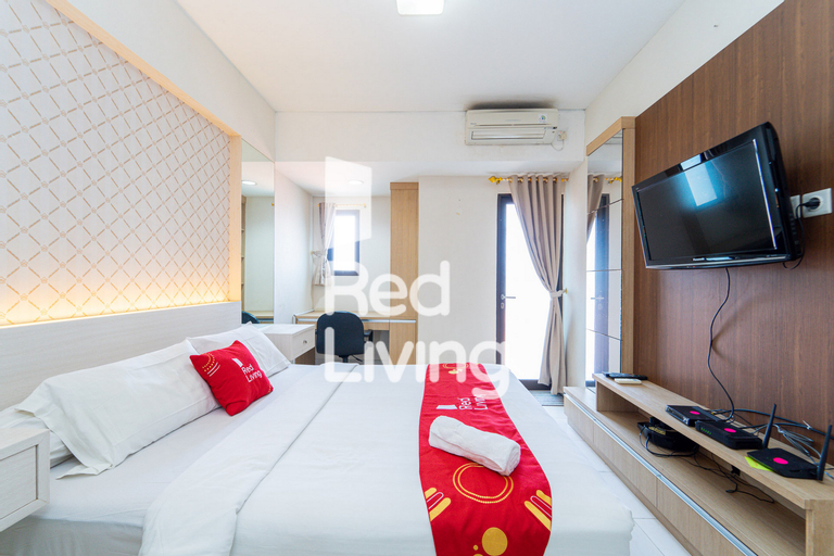 Bedroom 3, RedLiving Apartemen Tamansari Sudirman - Abdi Home with Netflix, South Jakarta