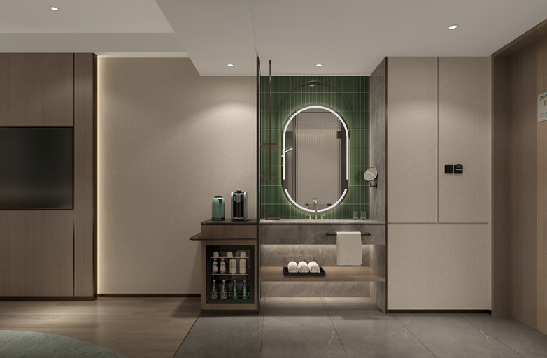Bathroom 4, Holiday Inn SHANGHAI JING'AN by IHG, Shanghai