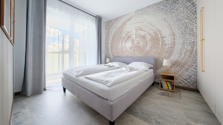 Bedroom 2, Apartamenty Sun & Snow Perłowa Przystań Kołobrzeg, Kołobrzeg