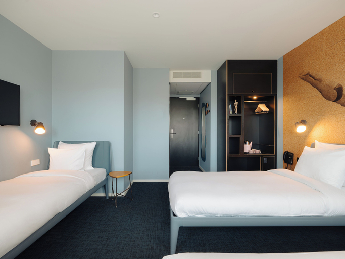 Bedroom 3, Conscious Hotel The Tire Station, Amsterdam