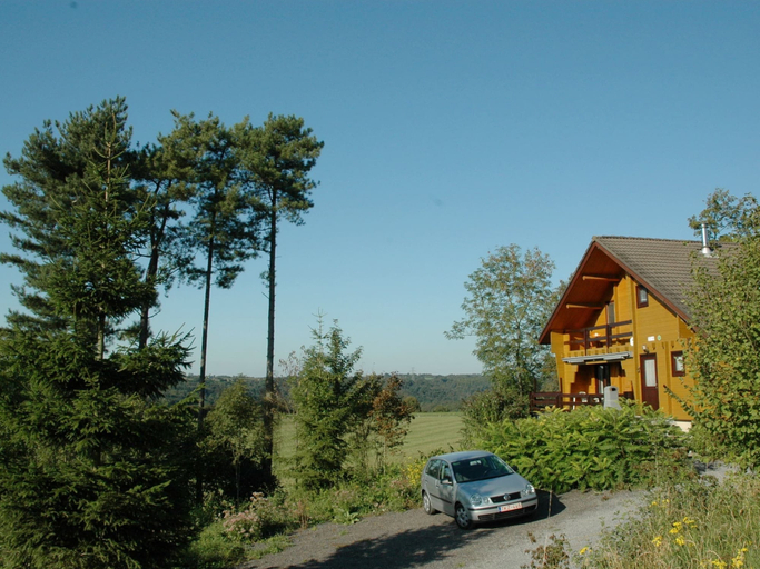 Exterior & Views 2, Chalet in Durbuy With Sauna & Nature Views, Luxembourg