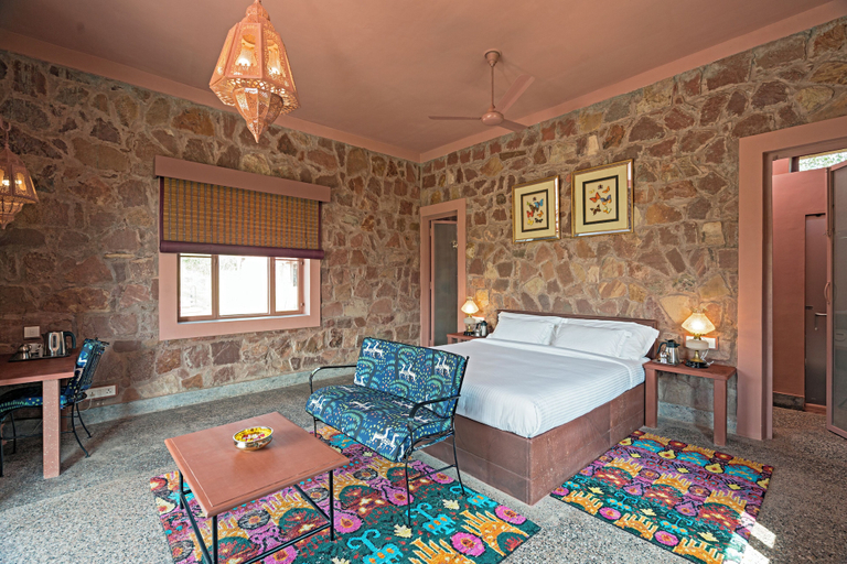 Bedroom 3, Narsingh Bagh Resort, Dhaulpur