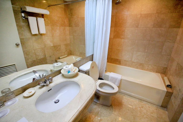 Bathroom 5, Oxford Suites Makati, Makati City