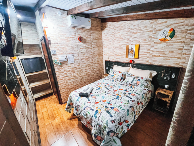 Bedroom 2, Pousada Villa Rústica Smart Host, Balneário Gaivota