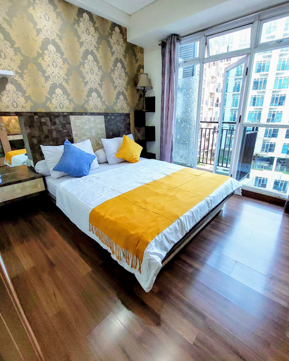 Bedroom 2, 1 Bedroom Apartment at Puri Orchard, West Jakarta