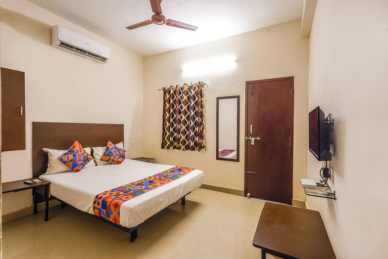 Bedroom 2, Fabexpress Joel Inn, Kancheepuram