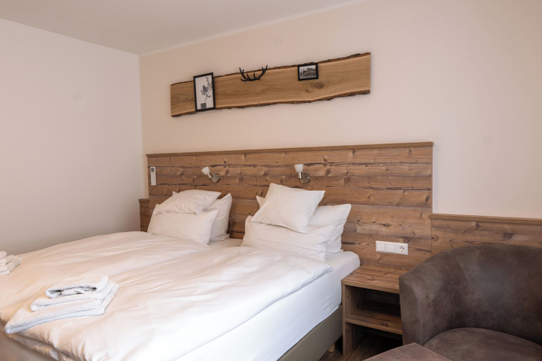 Bedroom 4, Hotel Post mit Klima, Heilbronn