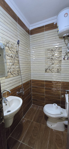 Bathroom 5, Pyramids Senusret Guest House, Giza