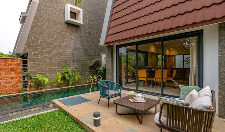 Room 2, Villa Ezra - 10 Mins From Thalassa Vagator Beach, North Goa