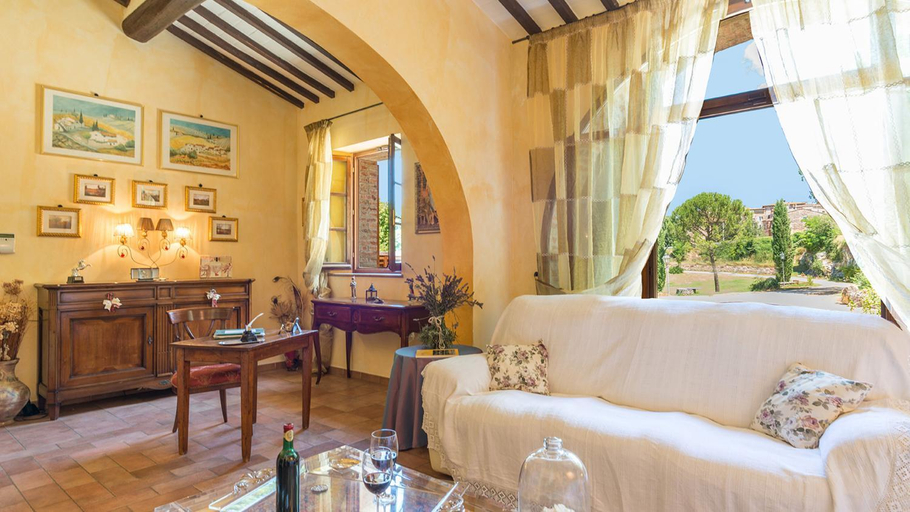 Bedroom, LA CASA DELL'ARTISTA 6, Emma Villas, Siena