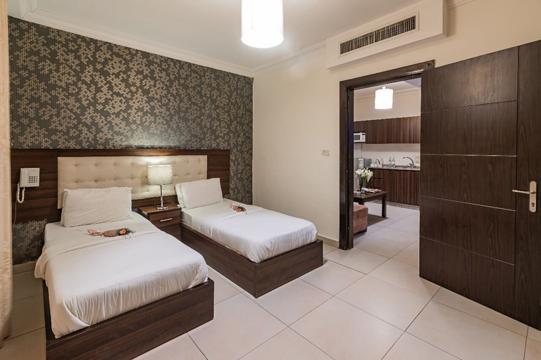 Bedroom 2, lancaster hotel apartments-Gardens, Wadi Essier