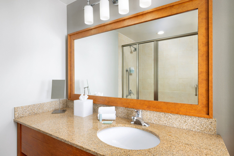 Bathroom 4, Courtyard by Marriott Montvale, Bergen