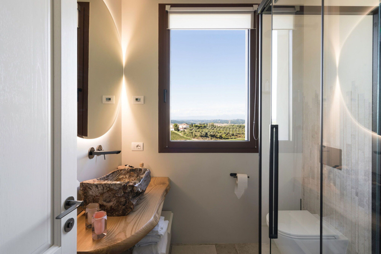 Bathroom 3, Ciliegino Apartment Pool Landscape View Montaione Toscana, Florence