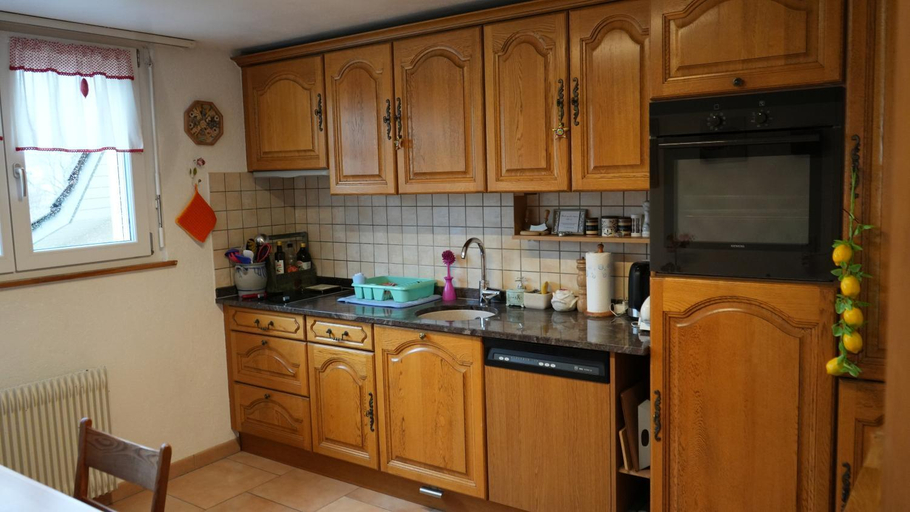 Kitchen, Dream apartment in nice villa near forest, Nidau