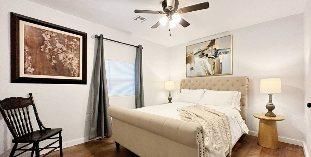 Room 4, 2br-newly Renovated Full Kitchen-3 Mins Asia Dist, Oklahoma