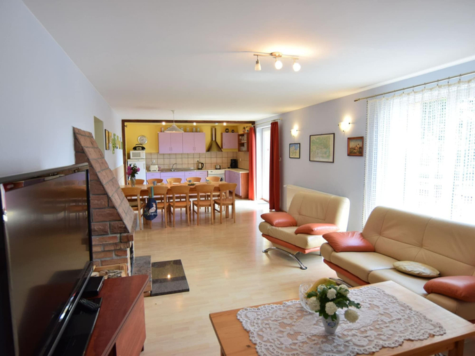 Living room 2, Large House by the Lake, Kashubia, Bytów