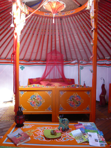 Bedroom 5, Au Soleil Mongol, Pyrénées-Orientales