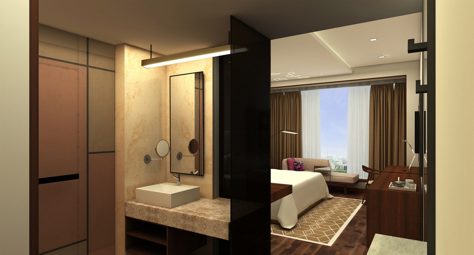 Bathroom 4, Renaissance Ahmedabad SG Highway, Ahmadabad