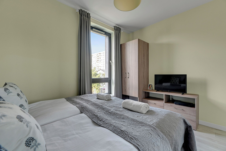 Bedroom 3, Okrzei Residence - Nadmorska Bryza by GA, Gdańsk City