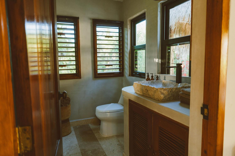 Bathroom 4, Elements Rituals Beachfront Bahia Soliman Tulum, Cozumel