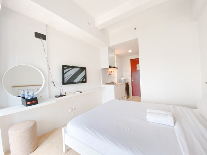 Bedroom 2, The Stylish Studio at Tamansari Panoramic Apartment By Travelio, Bandung