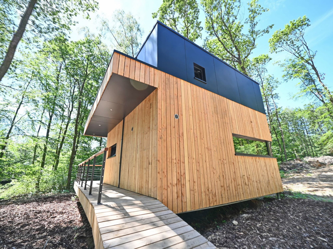 Exterior 2, Lodge in Oignies Forest With Eco Design, Namur