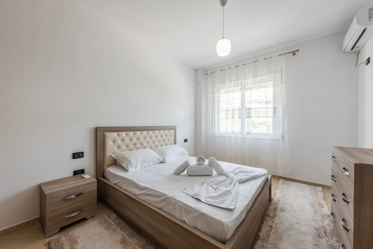 Bedroom 3, Comfort Beach Apartment 1BR in Sarand, Sarandës
