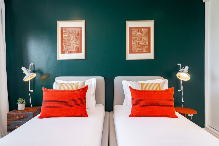 Bedroom 3, Cascais Coastline Atlantic Gardens W/Ac, Parking & Sea View, Cascais