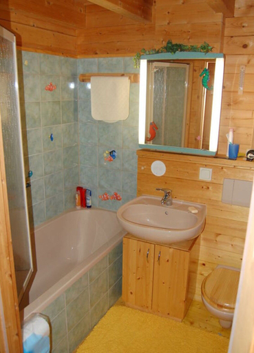 Bathroom, Marei-hutte Comfortable Holiday Residence, Murtal
