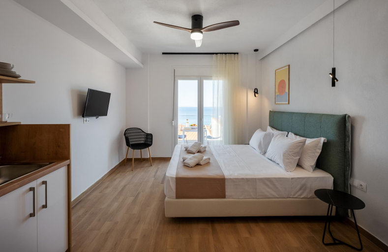 Bedroom 3, Aiora Suites by Booking Kottas, Central Macedonia