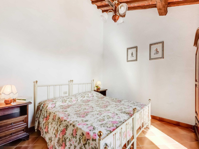 Bedroom 3, Countryside Holiday Home in Gambassi Terme With Garden, Florence