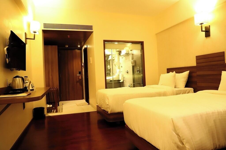 Bedroom 4, Hotel Reyansh Grand, Palghar