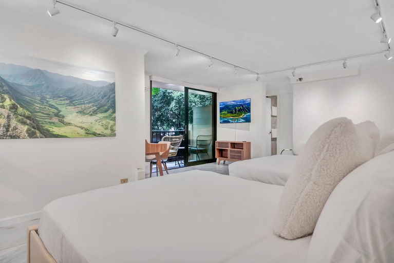 Bedroom 2, Spacious Design Studio 3 mins from the beach, Honolulu