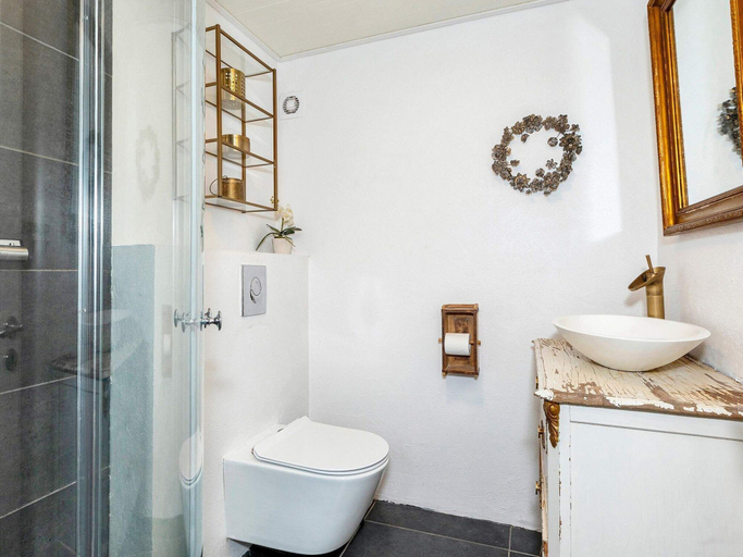 Bathroom, 4 Star Holiday Home in Albaek, Frederikshavn