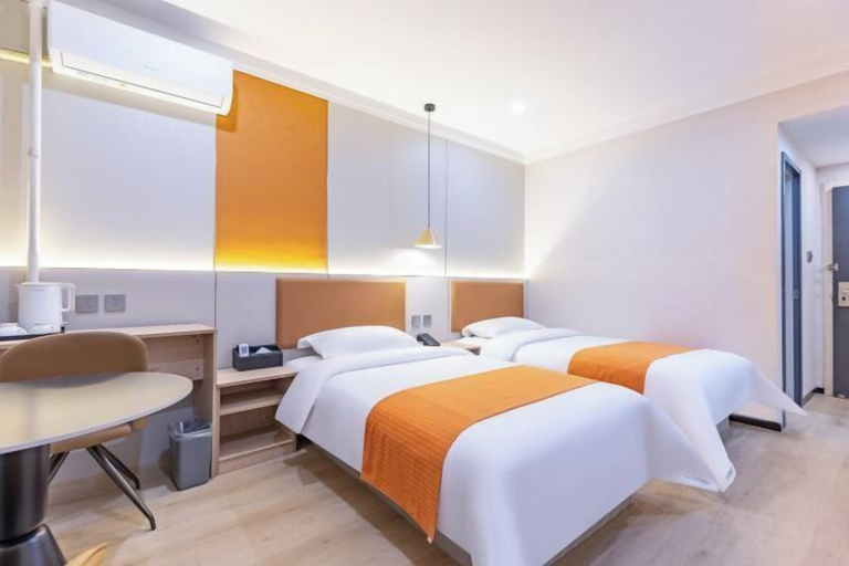 Bedroom 3, Elong ME Hotel (Binhai High-Speed Railway Station), Tianjin