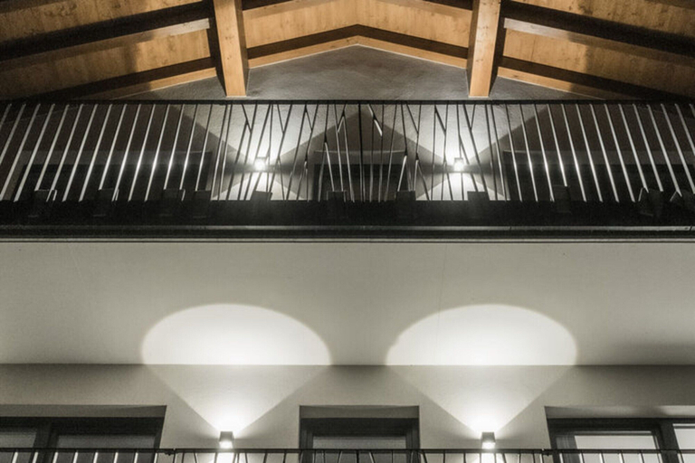 Balcony, Chalet Montafon in Gaschurn With Sauna, Bludenz