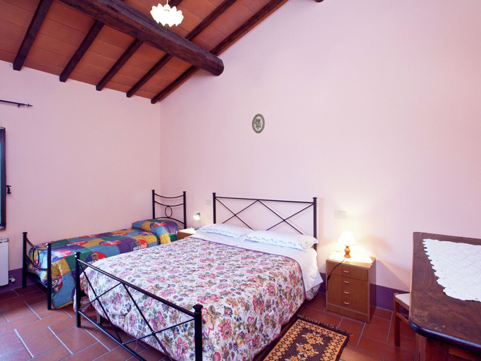 Bedroom 3, Modern Farmhouse in Pienza With Pool, Siena