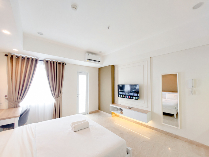 Bedroom 2, Comfortable Studio at Podomoro City Deli Medan Apartment By Travelio, Medan