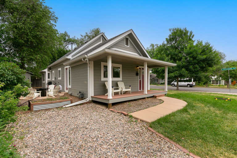 Exterior & Views 2, Sherwood Cottage - Steps From Old Town & River, Larimer