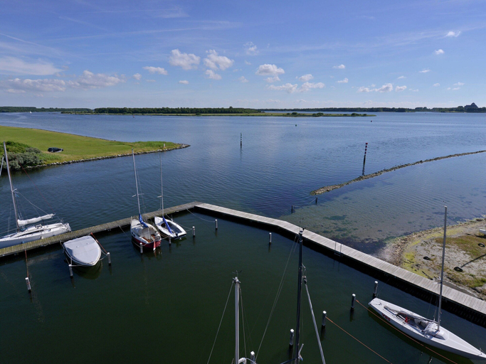 View from property 3, Contemporary Apartment in Kamperland Near Lake