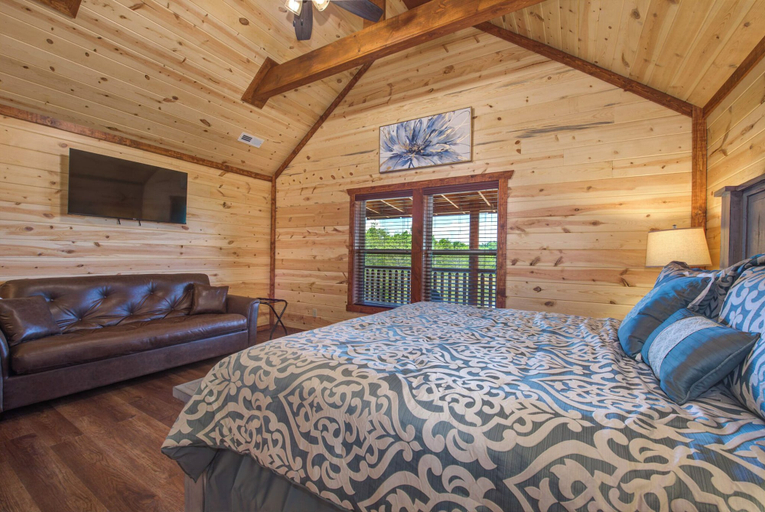Bedroom 3, Serenity Mountain Pool Lodge, Sevier