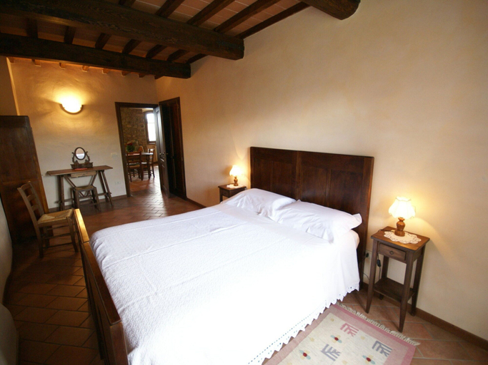 Bedroom 4, Nice Apartment With Pool and Beautiful Garden, Perugia