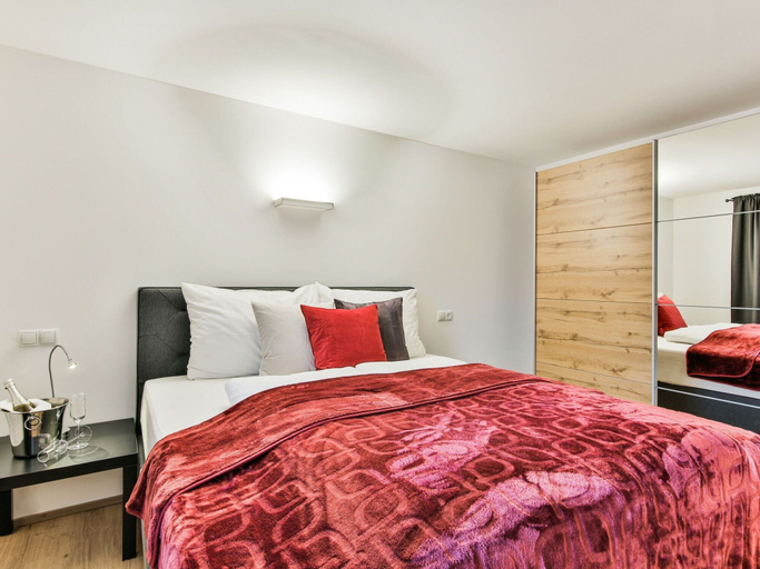Bedroom 2, Elegant Apartment in Inzing With Terrace, Innsbruck Land