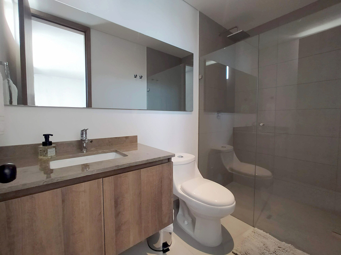 Bathroom 4, Ambar Roca Suites by Huespedia, Santa Marta (Dist. Esp.)